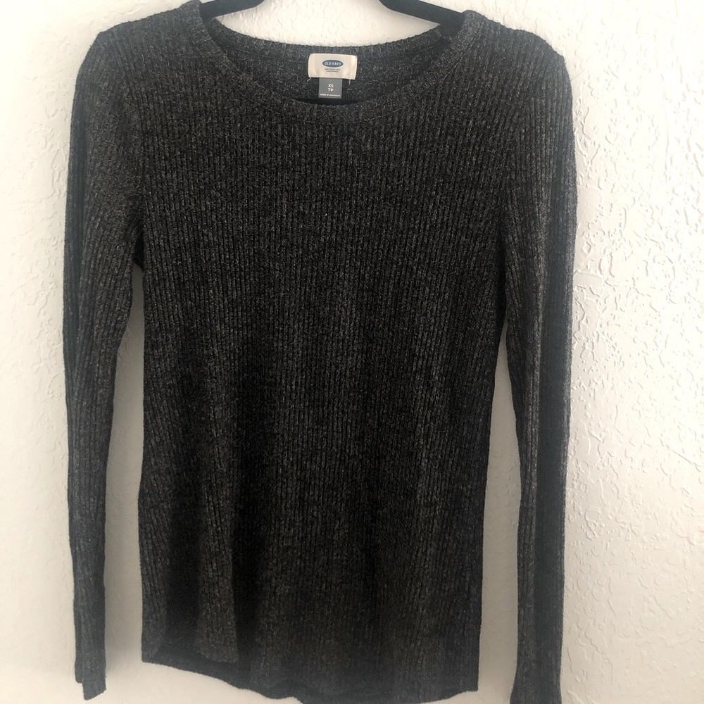 Plush ribbed tee